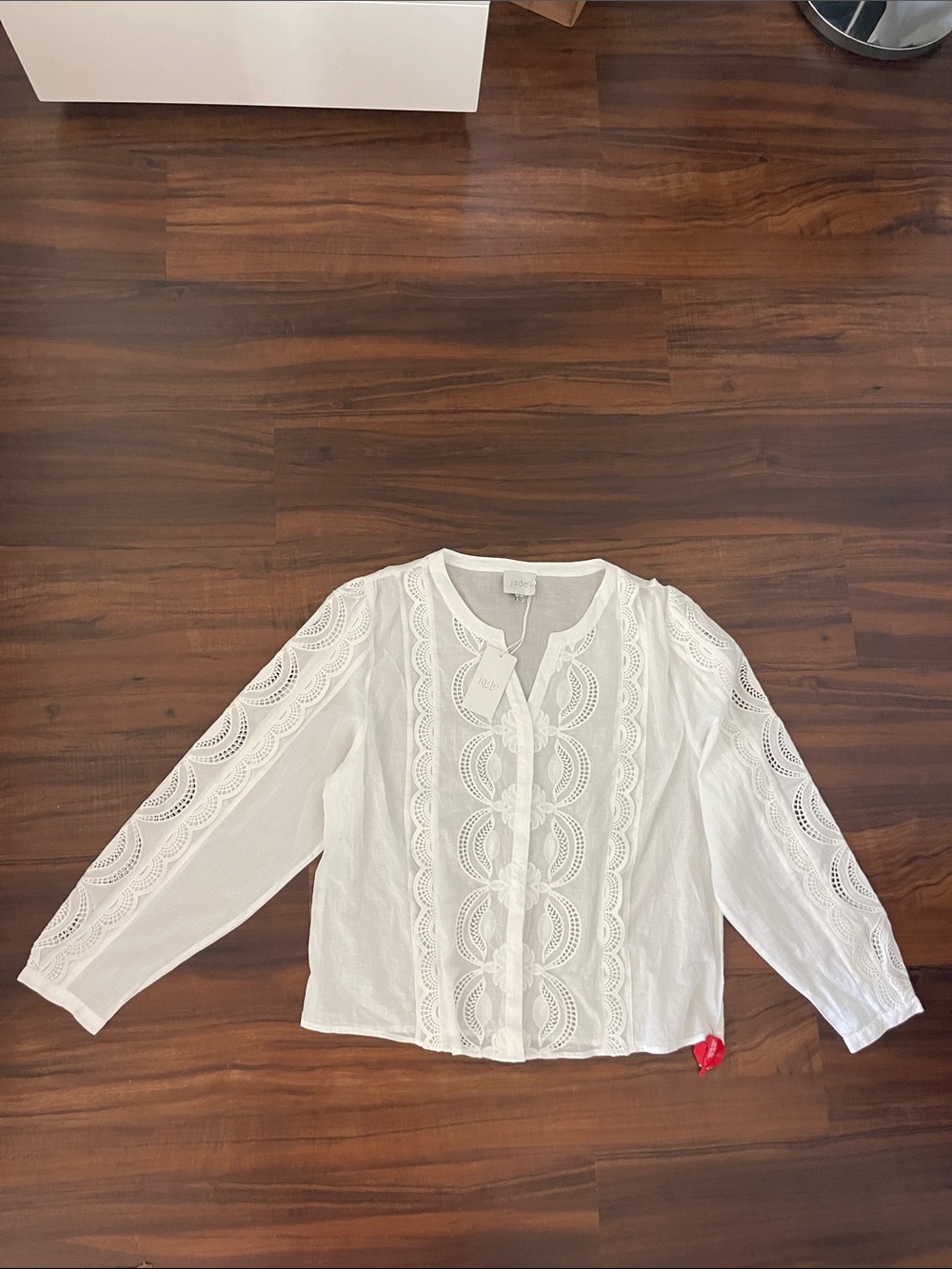 New Jade Johnny Was Makaylin button up Blouse